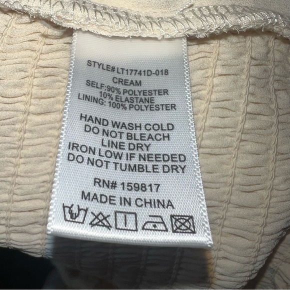 Altar’d State Women’s Lacy Babydoll Tank Top Small Cream Y2K Romantic Coquette - Picture 5 of 7